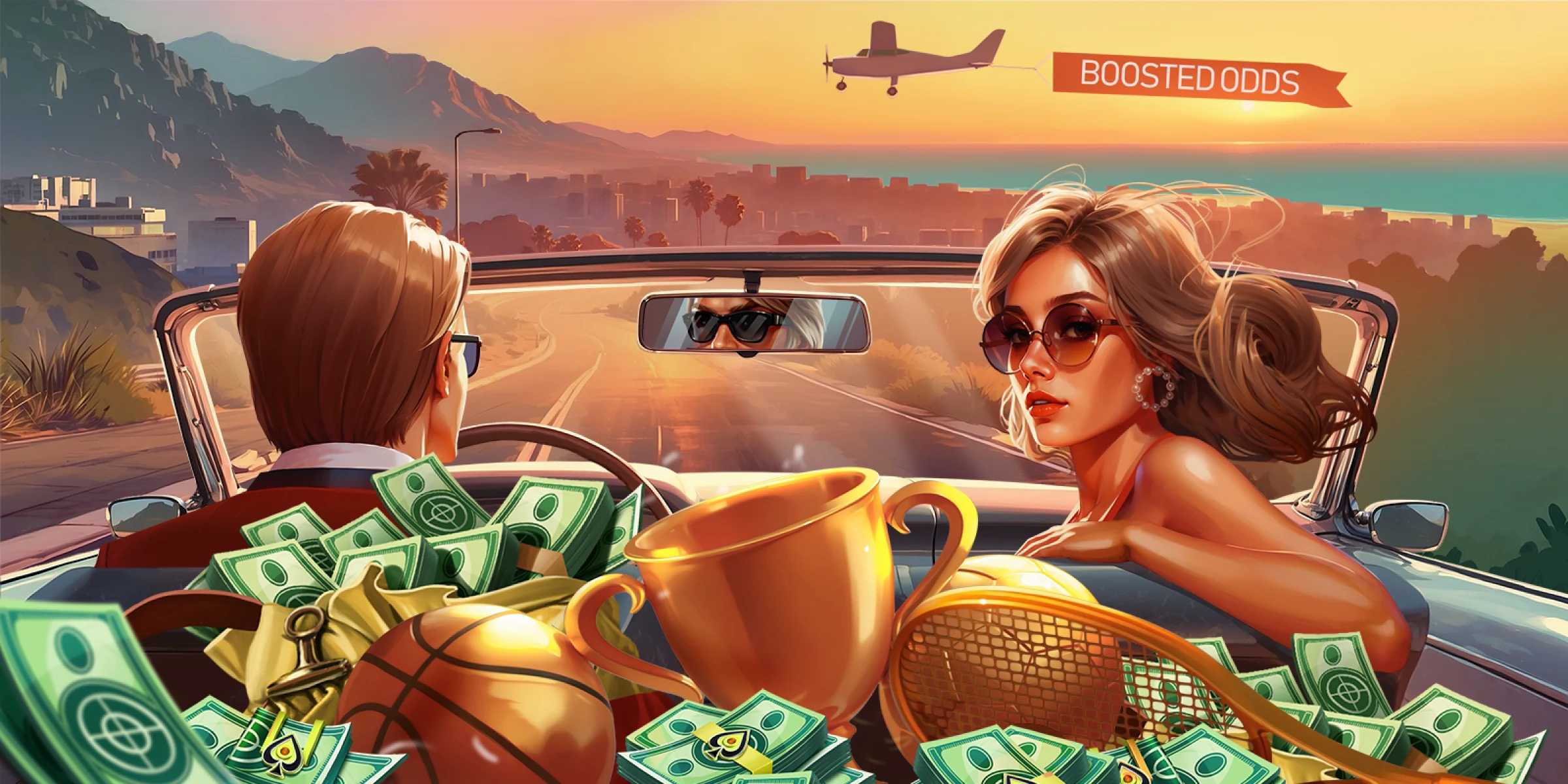 Startseite von Vegasino casino online mit Lobby, Slot-Auswahl, Live-Casino-Tischen und Sportsbook-Menü.